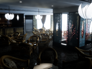 chinese restaurant 3D-Modell