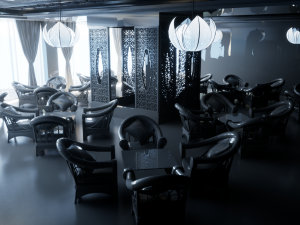 chinese restaurant 3D-Modell