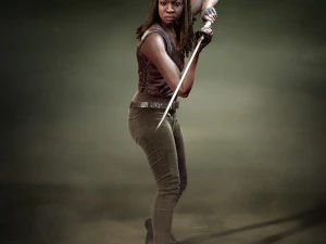 michonne - walking dead onslaught 3D Model