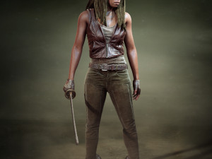 michonne - walking dead onslaught 3D Model