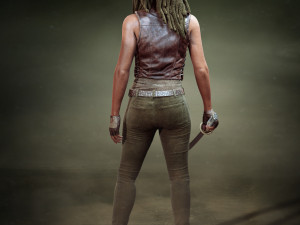 michonne - walking dead onslaught 3D Model