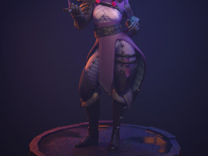 tiefling rogue 3D Model