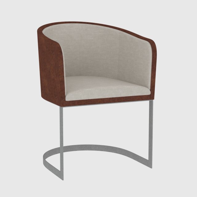 armchair armani 3D 모델 .c4d .max .obj .3ds .fbx .stl .blend 