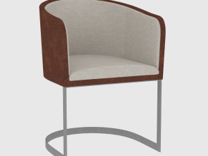 armchair armani 3D Model