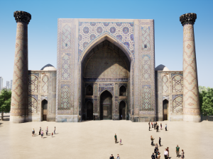 registan samarkand 3D Модель
