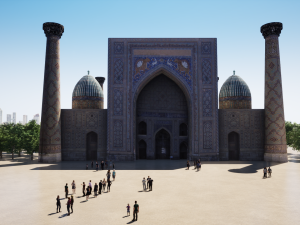 registan samarkand 3D Модель