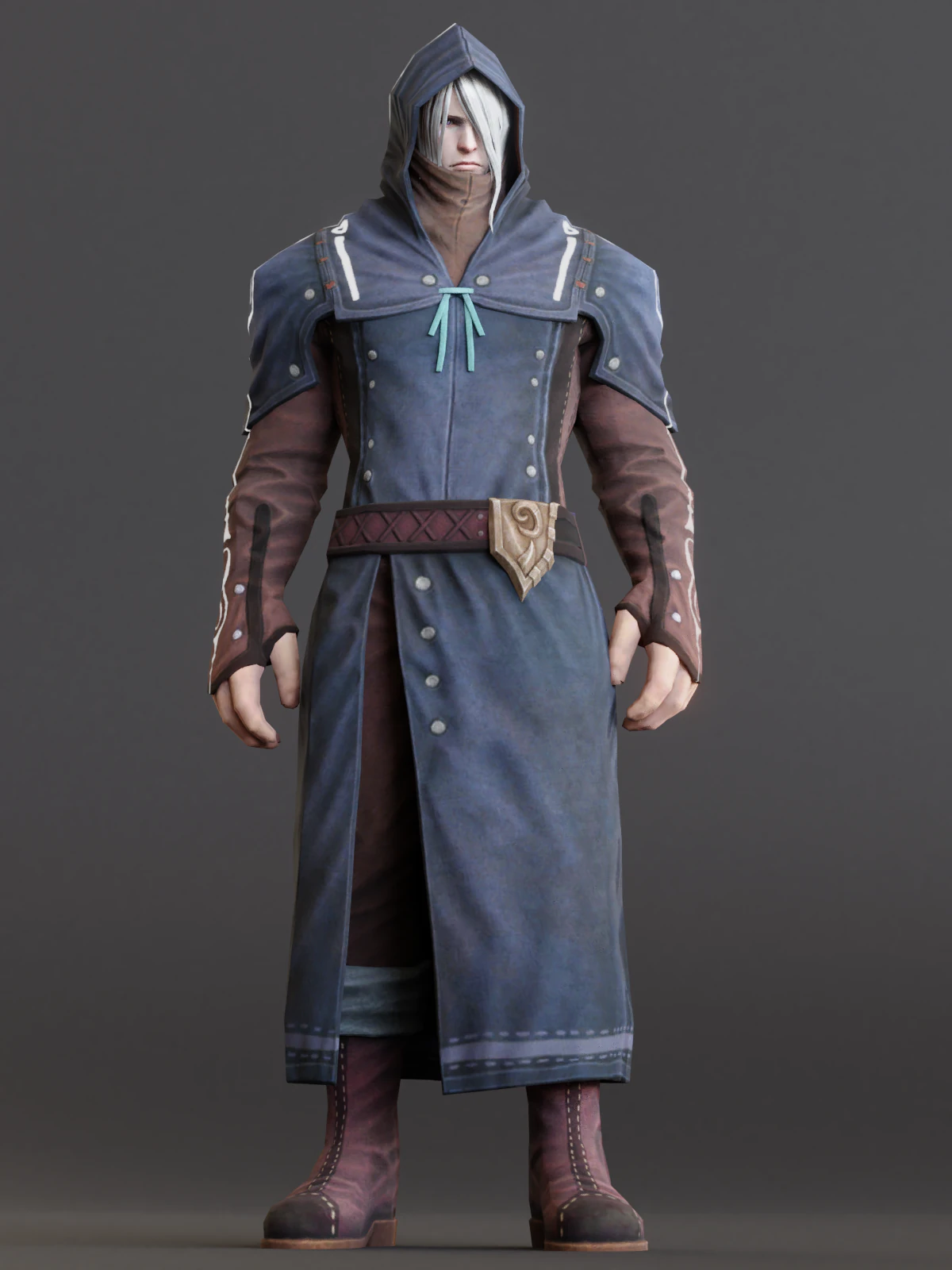 stylizied character 3D Model .c4d .max .obj .3ds .fbx .stl .blend 