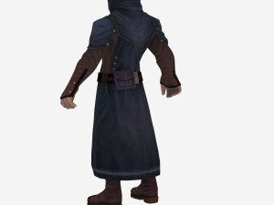 stylizied character Model 3D