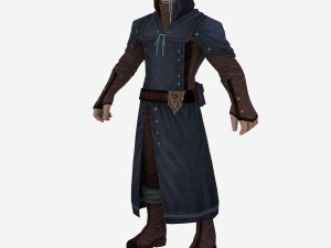 stylizied character Model 3D