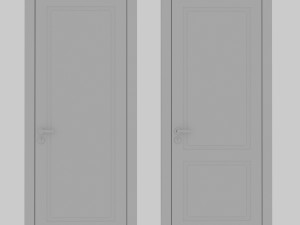 classic door 3D Модель