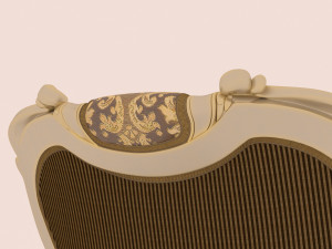 classic chair 3D मॉडल