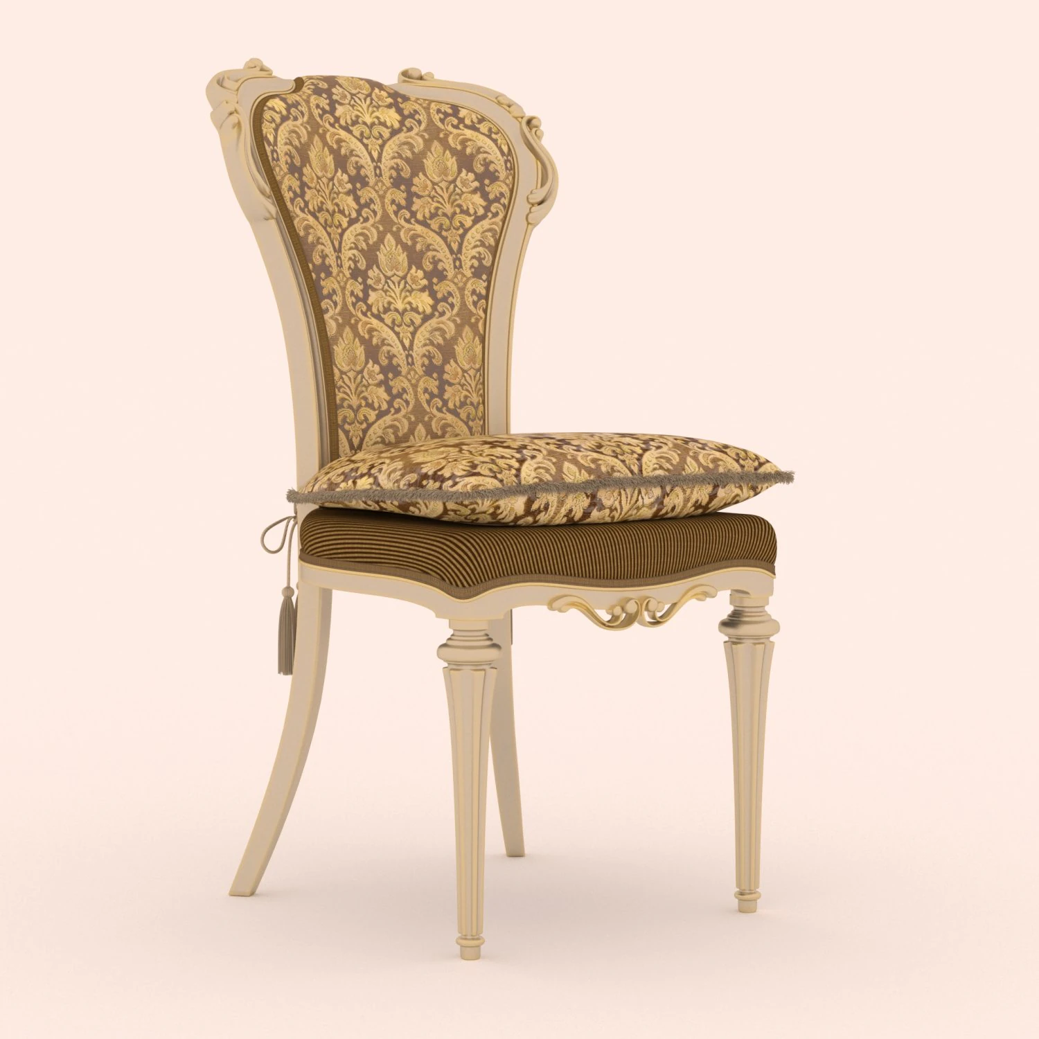classic chair 3D Model .c4d .max .obj .3ds .fbx .stl .blend 