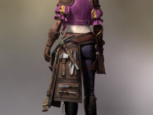 nadia the archaeologist 3D Modell