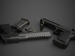 desert eagle Model 3D