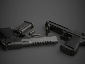 desert eagle 3D Model