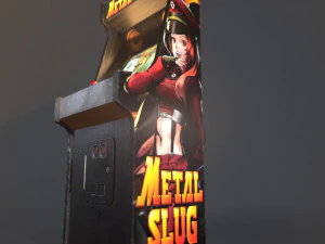 arcade cabinet 3D Model