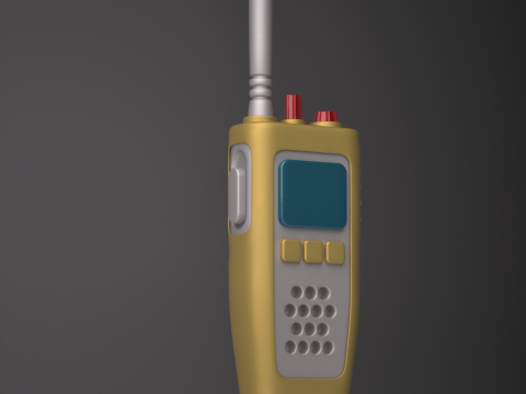 Walkie Talkie 3D Model