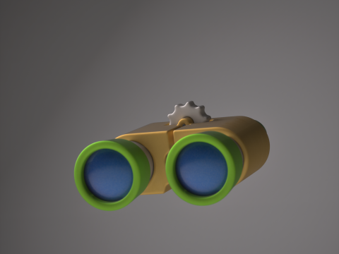 Stylized Travel Equipments 3D Model