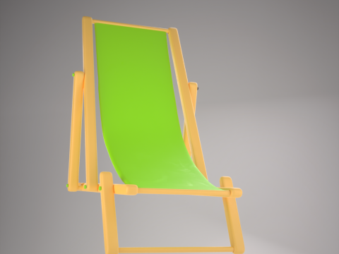 Stylized Travel Equipments 3D Model