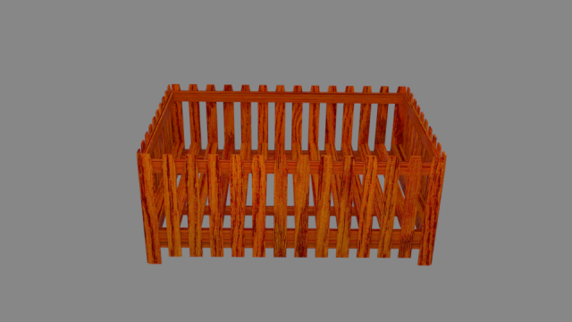 flower box 3D Model .c4d .max .obj .3ds .fbx .stl .blend 