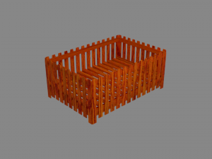 flower box 3D Model