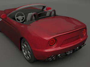 Alfa romeo 8c 3D Model