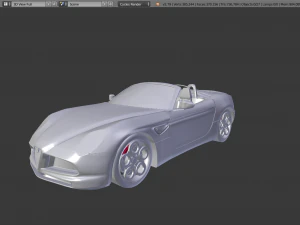 Alfa romeo 8c 3D Model
