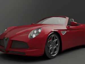 Alfa romeo 8c 3D Model