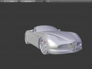 Alfa romeo 8c 3D Model