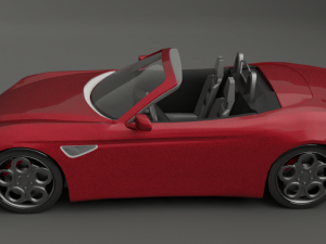 Alfa romeo 8c Modelo 3D