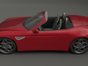 Alfa romeo 8c Modelo 3D