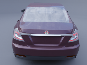 geely emgrand ec7 3D Модель