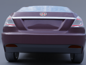geely emgrand ec7 3D Модель