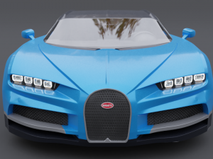 bugatti chiron 3D Model