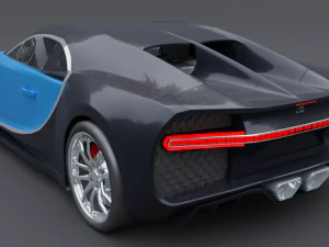 Bugatti chiron 3D Model