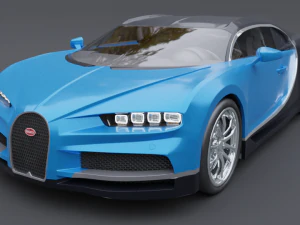 Bugatti chiron 3D Model