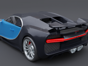 bugatti chiron 3D Model