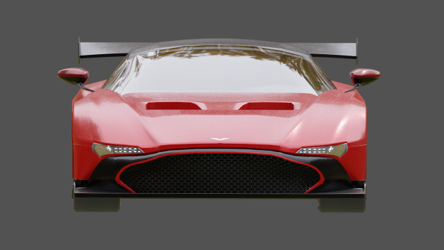 Aston martin vulcan 3D 模型 .c4d .max .obj .3ds .fbx .stl .blend 