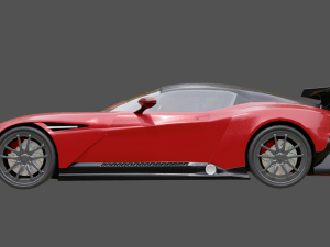 Aston martin vulcan 3D 模型