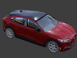 Mustang mach e Modello 3D