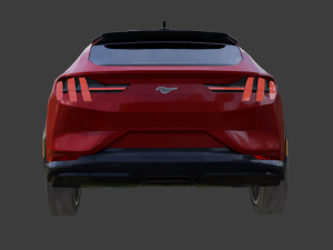 Mustang mach e 3D 模型