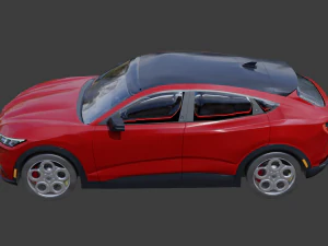 Mustang mach e 3D Model