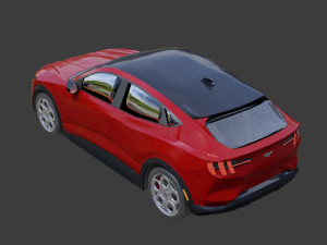 Mustang mach e 3D 模型