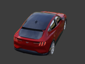 Mustang mach e 3D 模型
