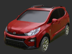 Byd yuan Modelo 3D