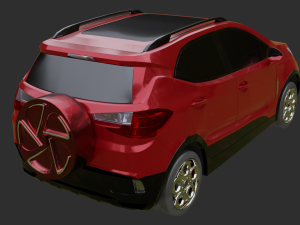 Byd yuan 3D मॉडल