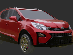 Byd yuan 3D मॉडल