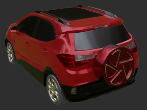 Byd yuan 3D मॉडल