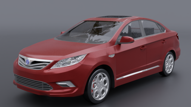 Changan eado Modello 3D .c4d .max .obj .3ds .fbx .stl .blend