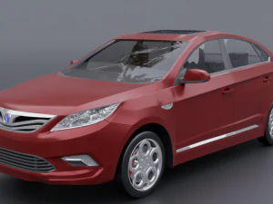 changan eado Modelo 3D